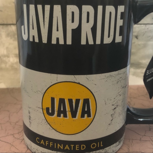 JavaPride Caffeinated Oil Can Oversized Coffee Mug - Picture 2 of 7